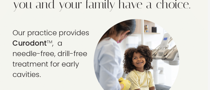 Photos of a family dental visit